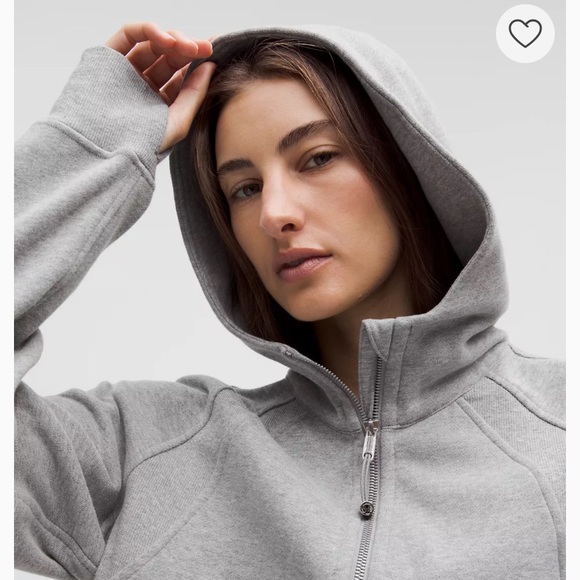 Lululemon Scuba Oversized Half-Zip Hoodie Women’s M / L Gray - Picture 4 of 15